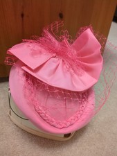 Vintage Bright Pink Pillbox