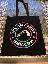 Hmv Black Shoppers Bag Tote