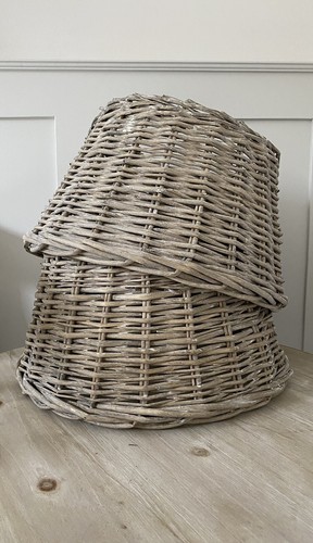 Wicker rattan scandi beige - wicker,