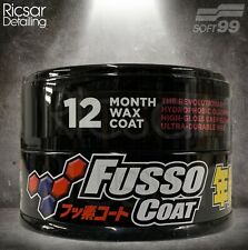 Soft99 Fusso Coat 12 Months Car Wax Dark Colours - New Formula - UK STOCKIST
