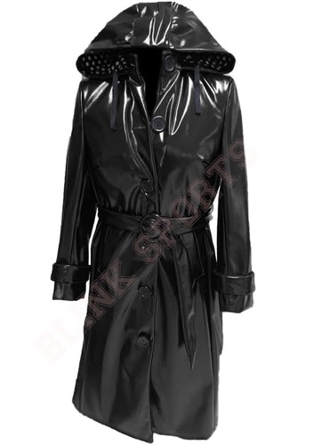 Women pvc shiny - shiny, hooded