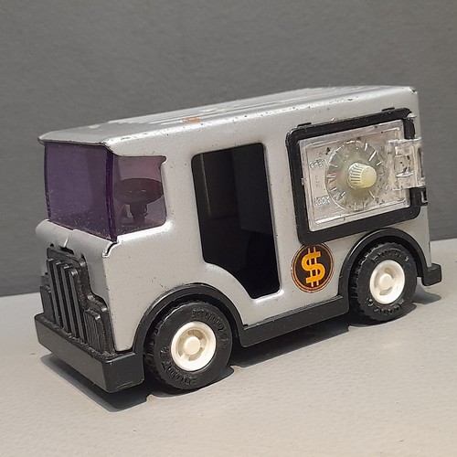 Vintage armoured truck coin - armoured,