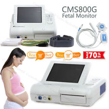 CE CMS800G Fetal Monitor Pregnant Heart Rate Fetal Movement Monitor TOCO Printer