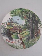 Wedgwood Collector Plate by Colin Newman "The Mill Stream" 1990.
