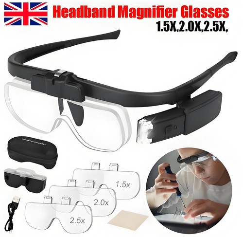 450 magnifier glasses - 450%,