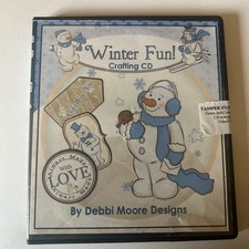 Debbi Moore Designs Winter Fun Papercraft CD
