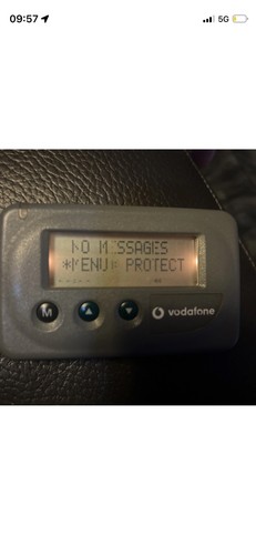 Vodafone retro pager made - made, in