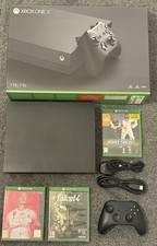 Xbox One X 1Tb console Boxed With Black Series X  controller 3 games Bundle