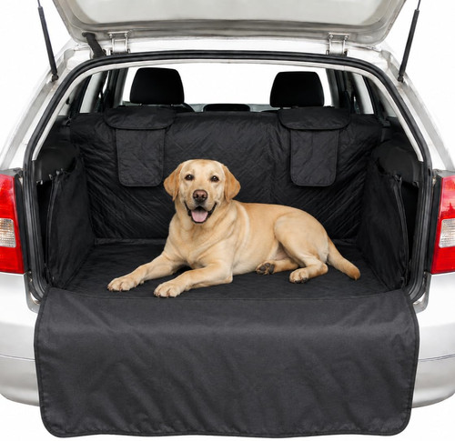 Car boot protector dog cover - dog,