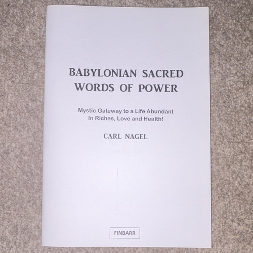 Carl nagel babylonian sacred - babylonian,
