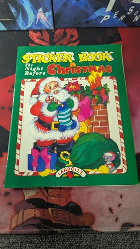 Vintage sticker activity book - activity,