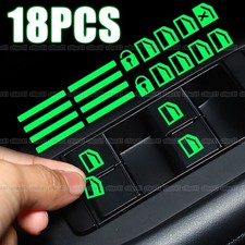 Car Door Window Switch Green