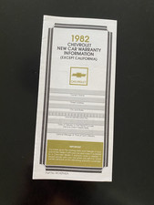 1982 Chevrolet BLANK New