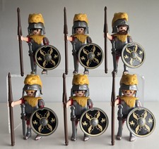 Playmobil 6 Custom Roman Soldiers Centurions With Rare Custom Shields History