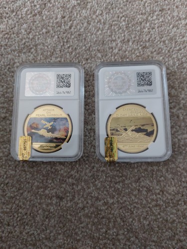 Gold plated commemorative - plated,