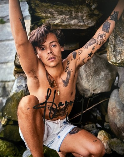 Harry styles signed - styles, with
