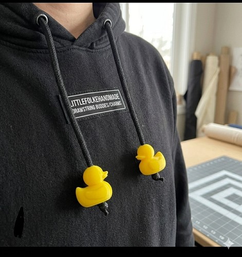 Duck drawstring buddies - duck,