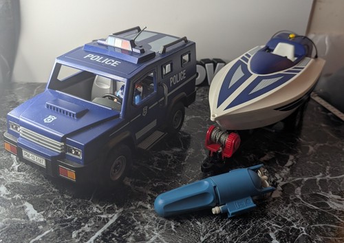 Playmobil city action - city, police