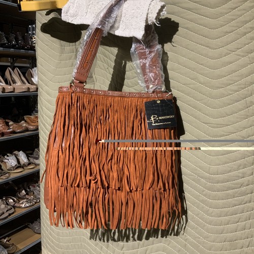 Makowsky leather handbag - b,