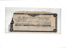 British overseas bank 5 - british,