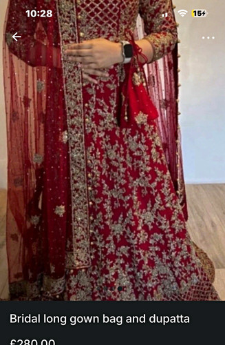 Women bridal silk lengha - bridal,