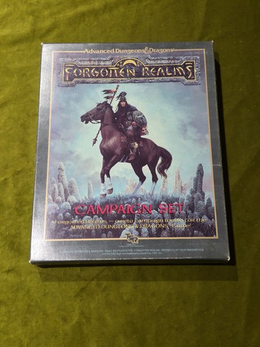Forgotten realms campaign set - forgotten,
