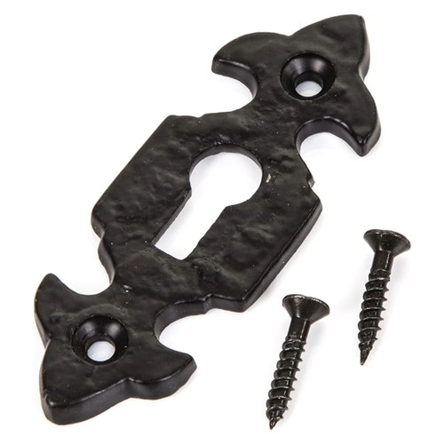 Escutcheon keyhole black - keyhole,