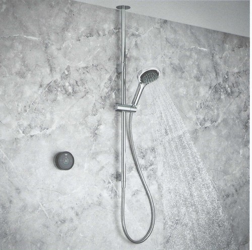 Mira platinum digital shower - platinum,