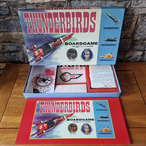 Thunderbirds board game - thunderbirds,
