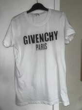 Givenchy Paris  White Cotton T