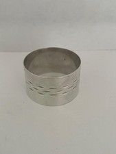 HALLMARKED SILVER NAPKIN RING