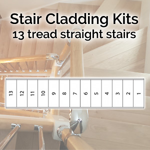 Oak stair cladding - oak,