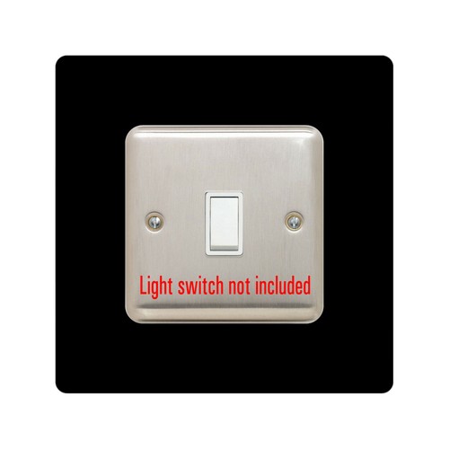 Light switch surround - light, clear