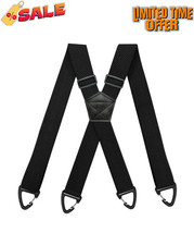 Heavy Duty Elastic Suspenders