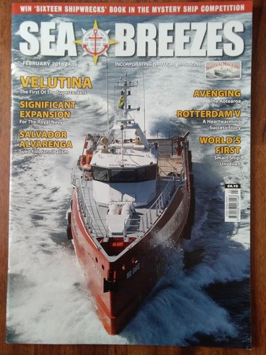 Sea breezes magazine february - sea,