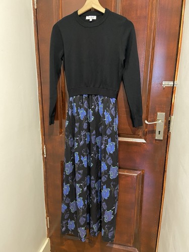 Donna bella black knit - knit, maxi