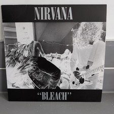 NIRVANA – BLEACH 2009 REISSUE VINYL LP SUB POP SP034 EX/EX