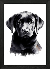 Labrador Puppy Watercolor