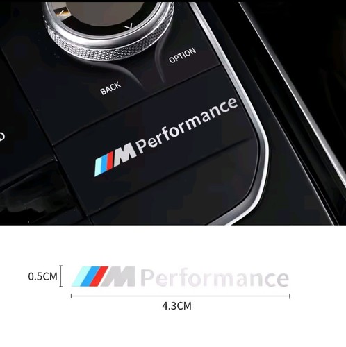 Performance metal decal car - metal,