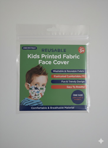 Kids reusable printed fabric - kids,