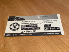 TICKET 2009/10 Manchester