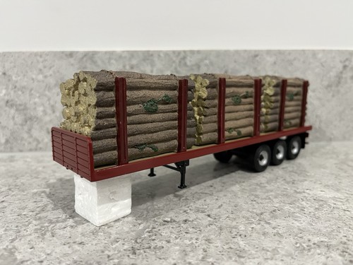 Corgi tri axle flatbed - tri-axle,