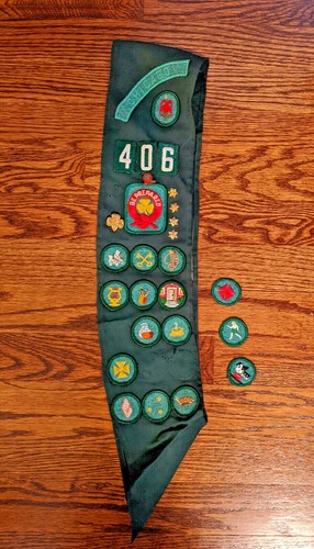 Vintage 1950s 1960s girl - vintage, scout