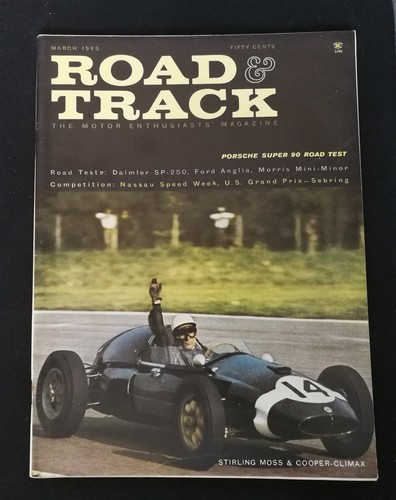 Road track magazine - track, march