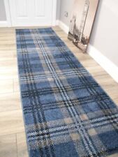 Denim Blue Hall Runner Rug