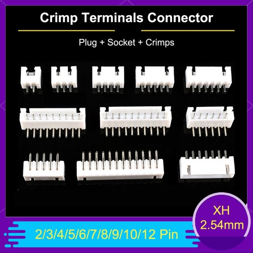Jst 54mm plug socket - +, +