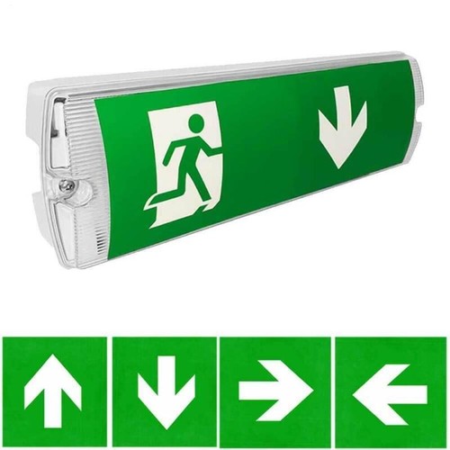 Led emergency light bulkhead - led,