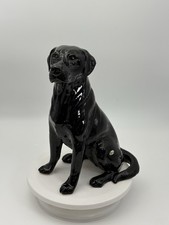 Beswick black labrador dog - labrador,