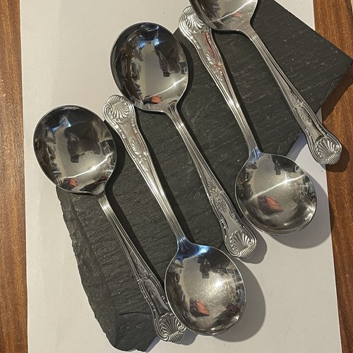 Vtg soup spoons - vtg, 5