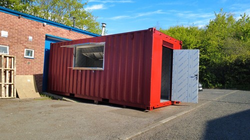 Converted shipping container - converted,